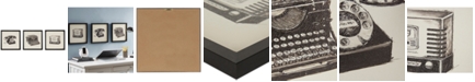 JLA Home Intelligent Design Vintage Models 3-Pc. Gel-Coated Print Shadowbox Set 